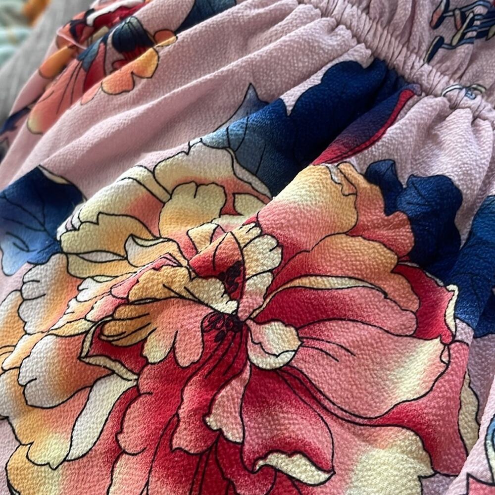 One clothing off the shoulder Floral Maxi Dress size small - Picture 6 of 6